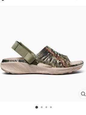 NWT Men's Joybees Trekking Slide Sandal - Mossy Oak Camo/Olive Sizes 9 & 10